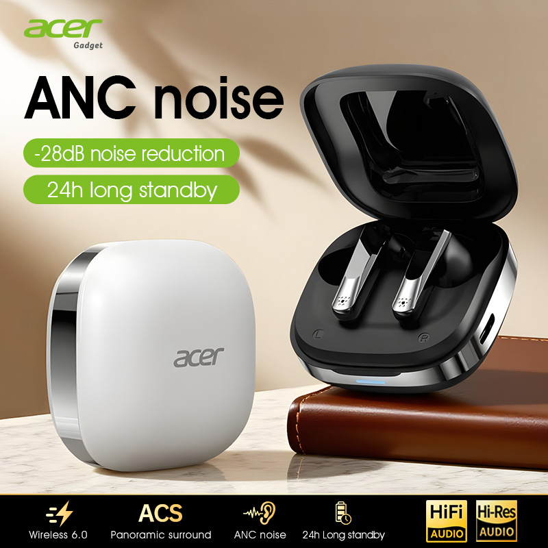 Acer โอ้646 หูฟัง TWS หูฟังคลิปเปิดหูคุณภาพเสียงไฮไฟบลูทูธกันน้ําเชื่อมต่อหลายอุปกรณ์สบายกีฬาวิ่งชุด