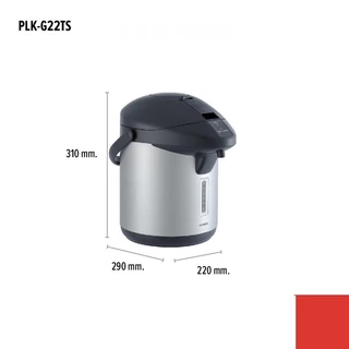 TOSHIBA กระติกน้ำร้อนเคลือบเทฟลอน รุ่น PLK-G22TS สีบรอนซ์เงิน