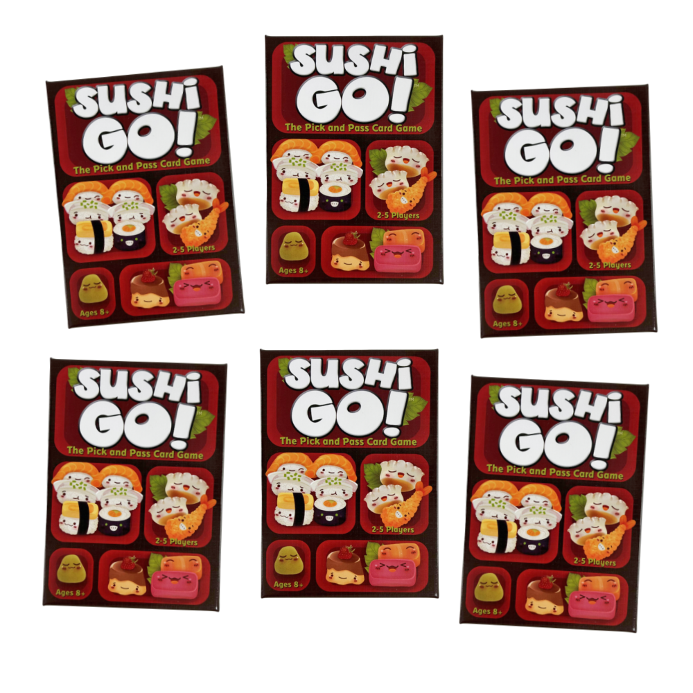 เกมกระดานปาร์ตี้ครอบครัว Sushi Go! การ์ดเกมสร้างสรรค์สําหรับวันหยุด