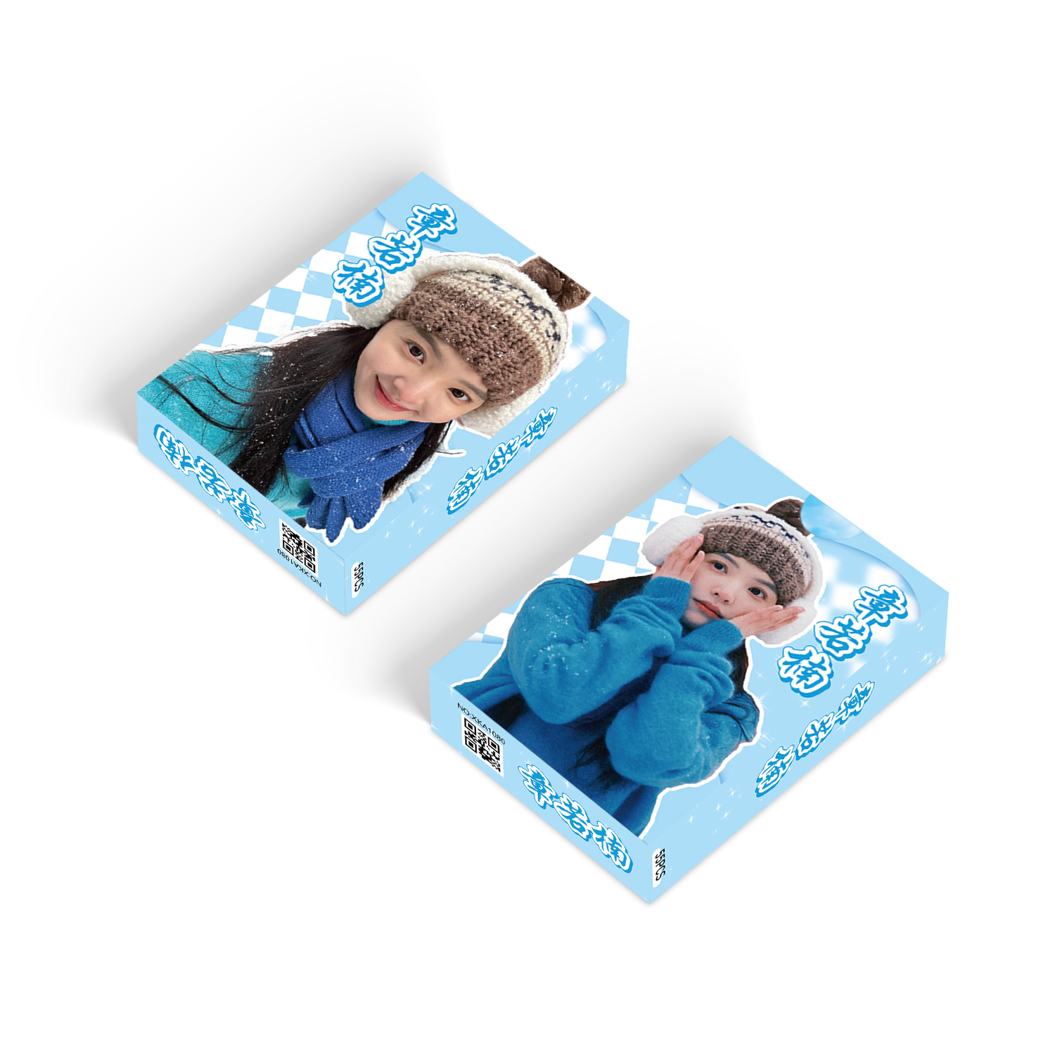 Zhang Ruonan Photocard ชุด 55 ชิ้นฤดูหนาวภาพสมุดภาพ Kpop ไอดอลสะสมการ์ดของขวัญ