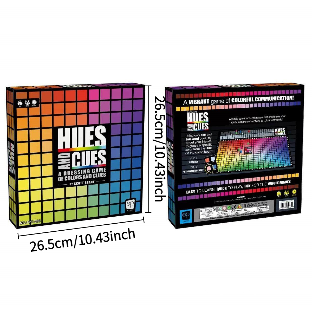 Hues and Cues Clever Word Riddles Painting Color Board Game ของขวัญรับปริญญา, รายการสุดท้าย Family Party เกมปริศนาการศึกษาสําหรับเด็กวัยรุ่นผู้ปกครองอายุ 14 ปีเหนือ ราคา ถูกที่สุด ดีลบีเคเค แกลเลอรีภาพที่ 8