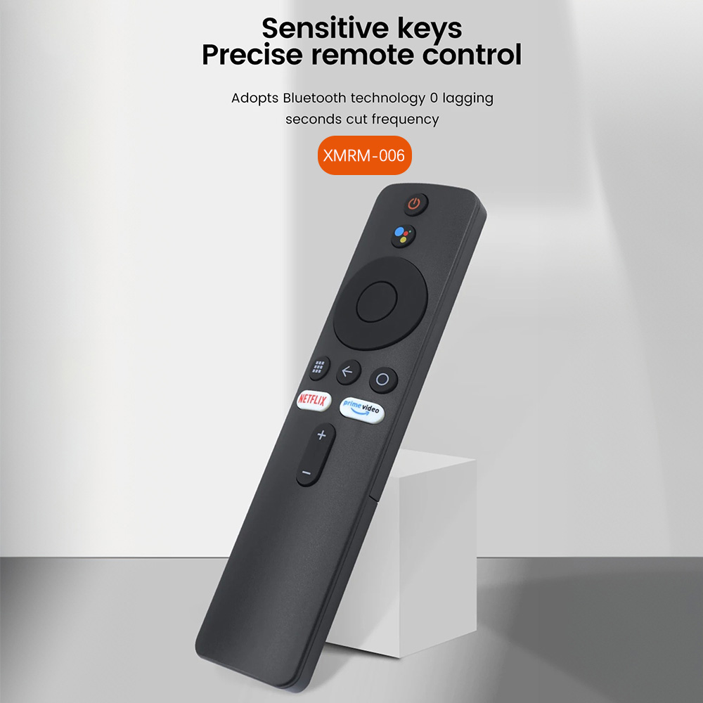 รีโมทบลูทูธสั่งงานด้วยเสียงสําหรับ Xiaomi MI Box S, MI TV Stick MDZ-22-AB, MDZ-24-AA สมาร์ททีวีบ็อกซ