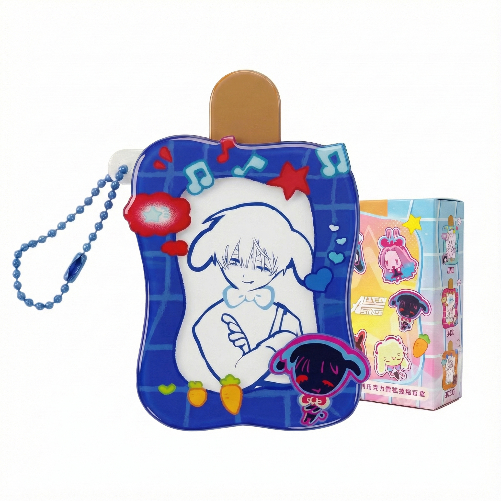 Alien Stage Rabbit Series Blind Box Ice Pop Acrylic Keychain - Ivan, Till, Luka, Hyuna, Mizi, Suae -