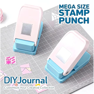 แสตมป์ลายนูนขนาดใหญ่ SUPER PUNCH - เครื่องมือทํากรอบลายประทับมือสําหรับทําการ์ด