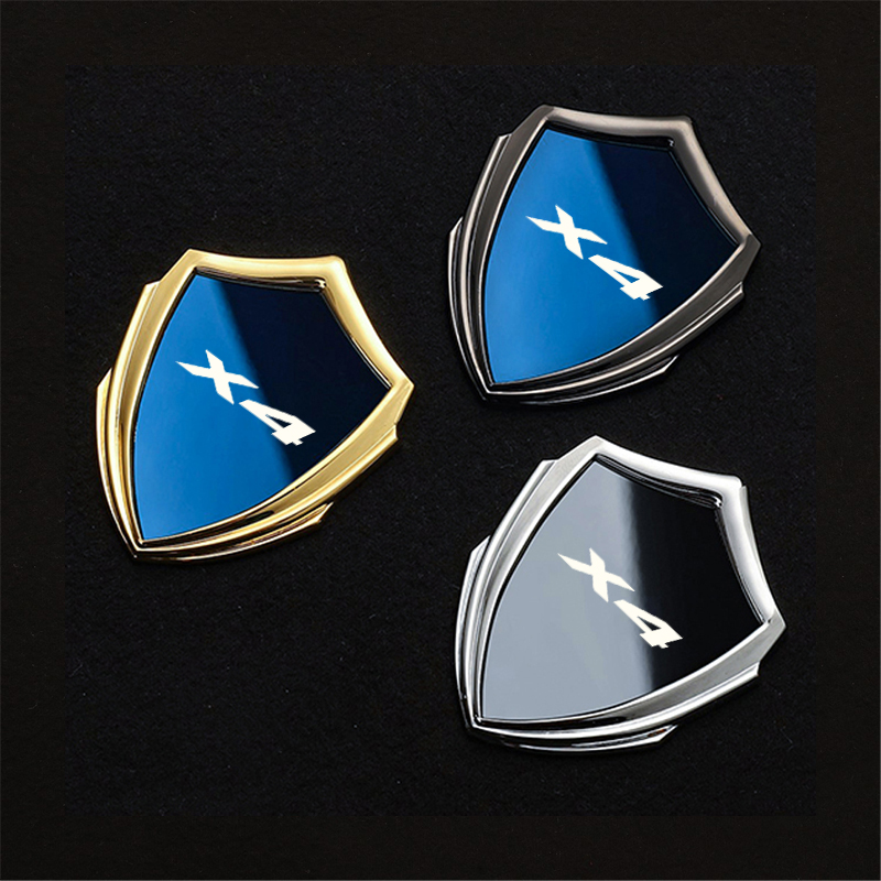 อุปกรณ์ตกแต่งรถยนต์ 3D โลหะ สติกเกอร์รถ สําหรับ BMW X1 X2 X3 X4 X5 X6 X7 F48 F39 G01 F97 F98 G02 G05