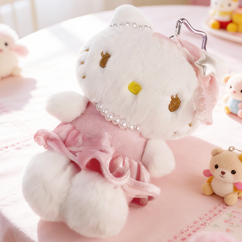 MINISO  ซานริโอ เฮลโล คิตตี้ ลิตเติ้ล เพกาซัส ซีรีส์ – น่ารัก นุ่มนิ่ม และพวงกุญแจ (สไตล์เฮลโลคิตตี้ เพกาซัส) ขนาด 16 ซม. × 8 ซม. ราคา ถูกที่สุด ดีลบีเคเค แกลเลอรีภาพที่ 4