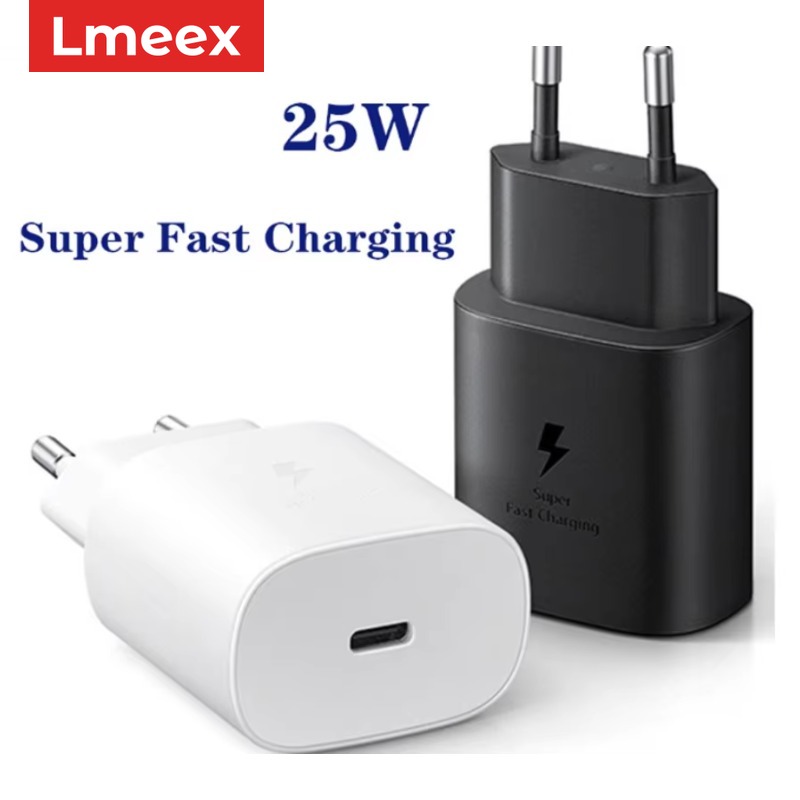 ปลั๊กชาร์จเร็ว 25W PD ปลั๊กสําหรับ Samsung S21 S23 Plus S24 S25 Ultra A55 A72 อุปกรณ์