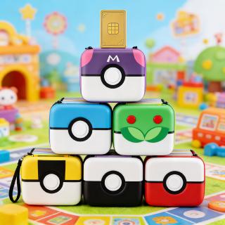 เคสแข็งการ์ด​​ 400+ - ที่เก็บการเดินทาง PTCG สําหรับการ์ด Po…