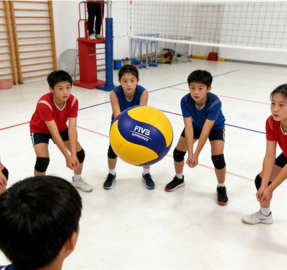 วอลเลย์บอล V300W - วัสดุหนัง PU วอลเลย์บอลนุ่มพิเศษ - รูปที่ 3