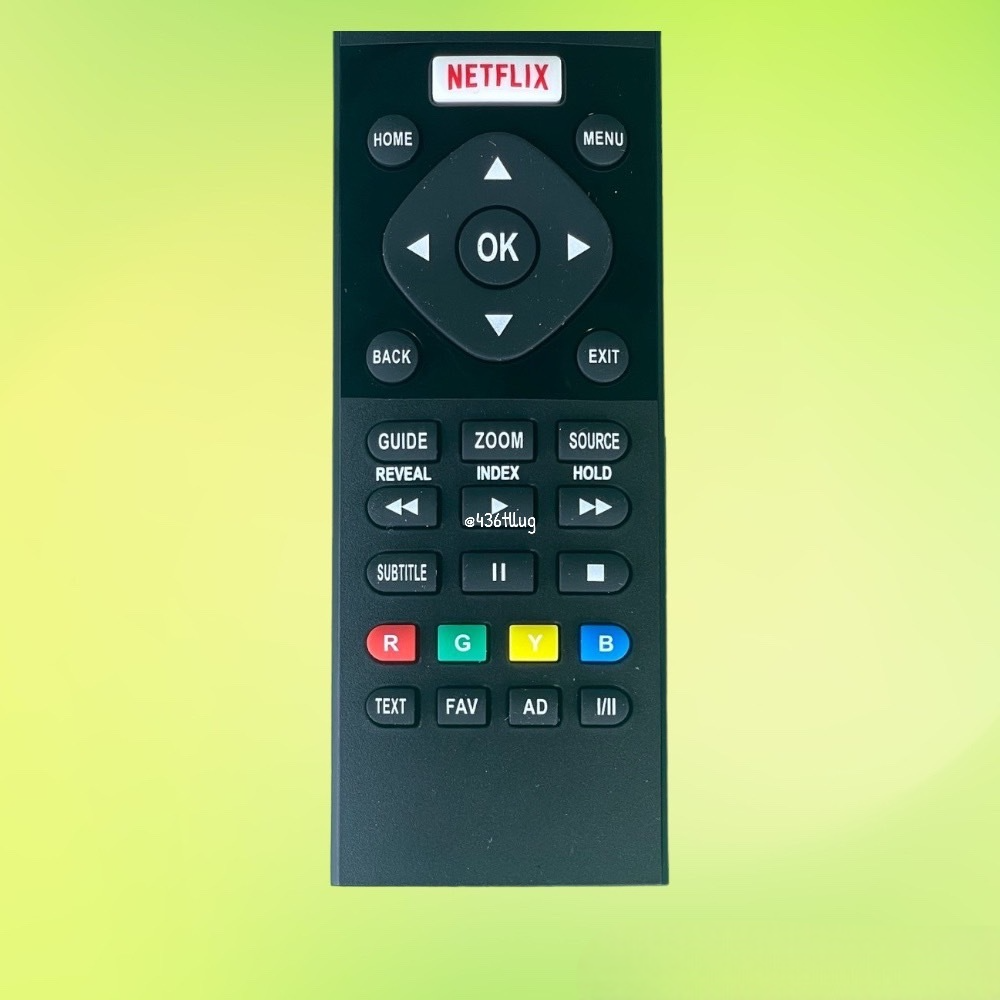 รีโมททีวี จอLCD/LED รุ่น PA รหัส HX600 รองรับ Netflix รูปที่ 3