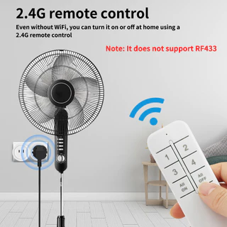 อุปกรณ์รักษาความปลอดภัยไฟฟ้า Ewelink WiFi ซ็อกเก็ตอัจฉริยะ ปลั๊กแบน 2 พิน เต้ารับไร้สายทํางานร่วมกับ Alexa และ Google Home