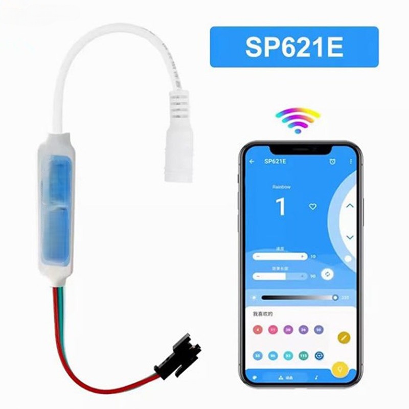 ตัวควบคุมไฟเส้น LED มินิ RGB รุ่น SP621E จาก Ndy