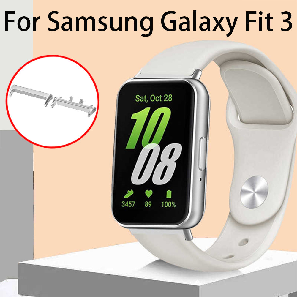 สายรัดซิลิโคนสําหรับ Samsung Galaxy Fit 3 สายนาฬิกาแบบสปอร์ต สายนาฬิกาสําหรับ Galaxy Fit3 อุปกรณ์เสร