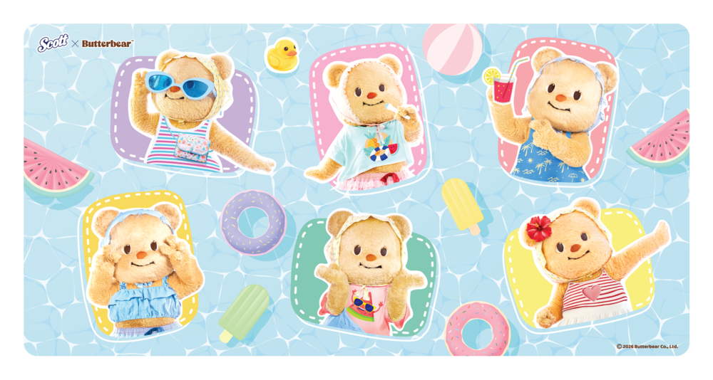 [Gift] SCOTT CUTIES TOWEL สก๊อตต์ผ้าเช็ดตัวน้องเนยสุดคิ้วท์ (สินค้าสมนาคุณงดจำหน่าย)