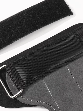 Cowhide Weight Lifting Grips ถุงมือยิมนาสติก Anti-Skid Gym ฟิตเนส Crossfit Trainining อุปกรณ์ 1 คู่