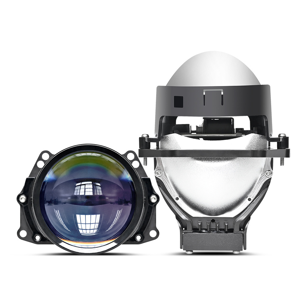 เลนส์ Dual-Beam 65W High-Power Dual-Cup Design H4 H7 Universal สําหรับรถจักรยานยนต์