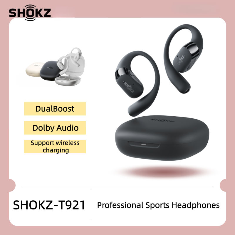 หูฟังไร้สาย SHOKZ T921 หูฟังนําเสียงผ่านกระดูก หูฟังออกกําลังกายกันเหงื่อ