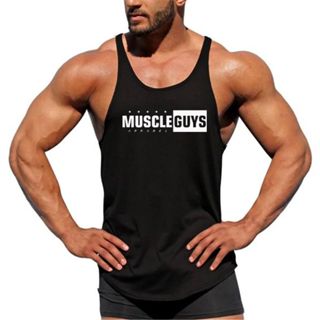 เสื้อกั๊กออกกําลังกายแฟชั่นลําลองสําหรับบุรุษ | ยิมเพาะกาย ส…