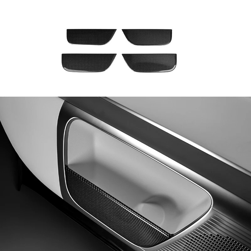 Hyundai IONIQ 9 2025 2026 รถประตู Anti Kick Pad ครอบคลุมภายใน Care Trim 4 ชิ้น