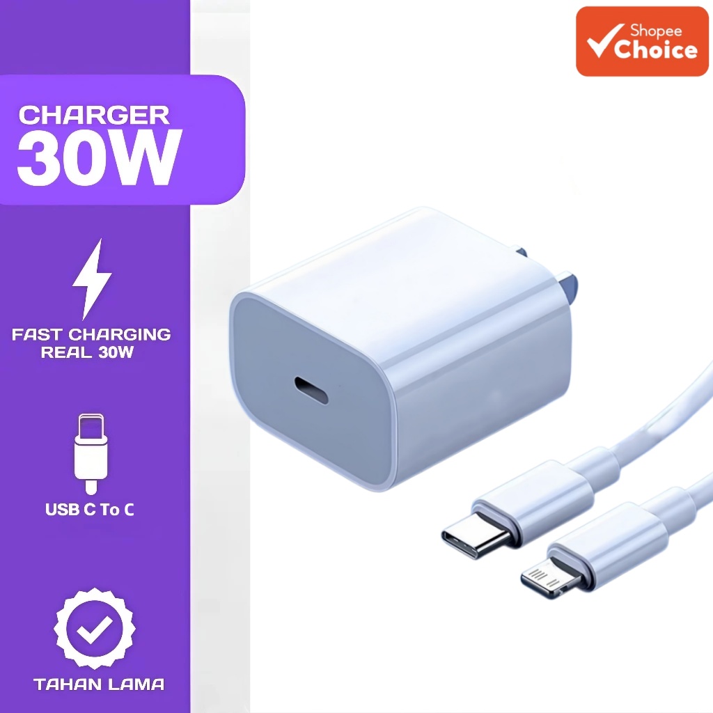 อะแดปเตอร์หัวแปลง Type-C เป็นสําหรับชาร์จเร็ว 20W 30W PD สําหรับ iPhone 15