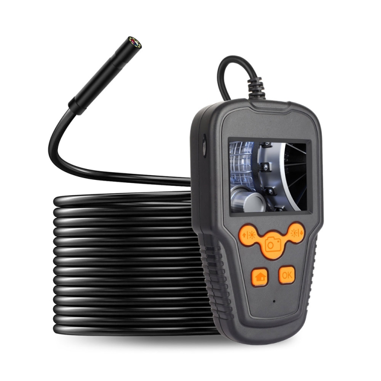 P60A 3.9 มม.1080P 2.4 นิ้วหน้าจอ IPS IP68 กันน้ํา HD Digital Endoscope, ความยาว: 10 M สาย 3.9 มม. 10