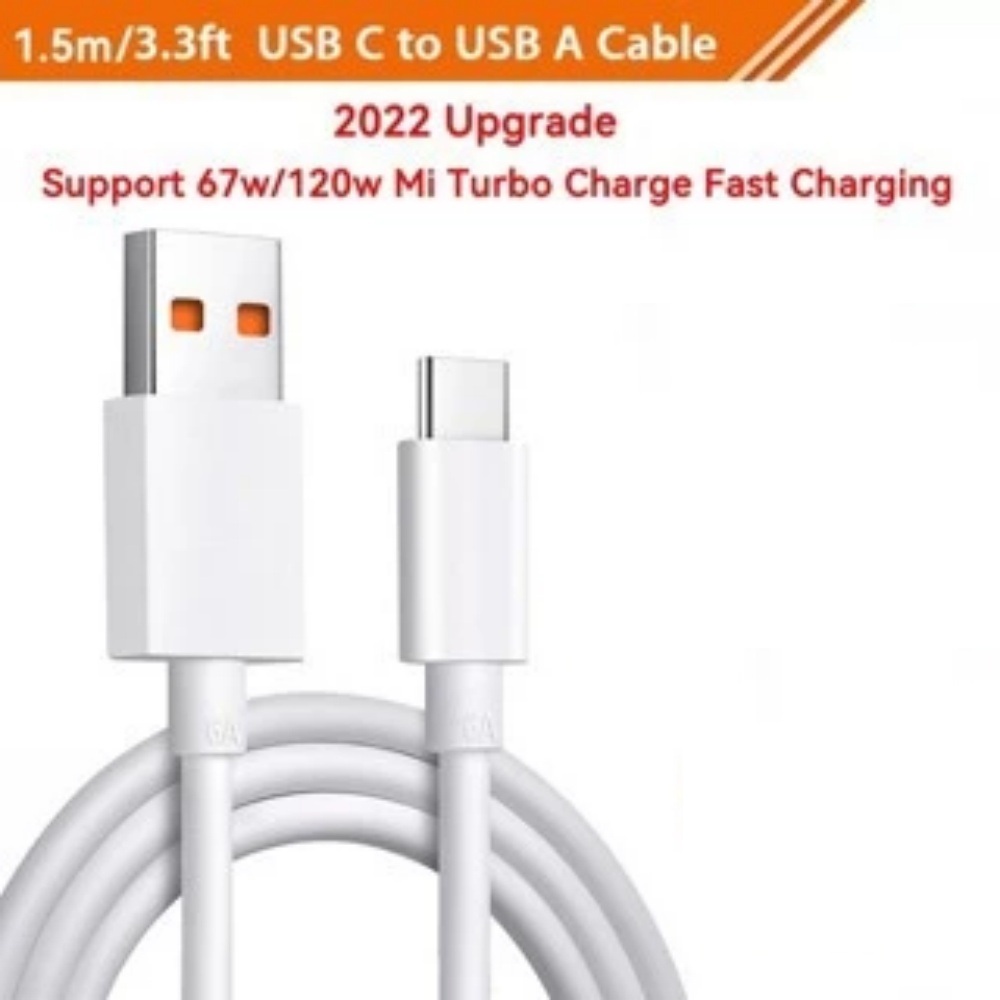 33W Usb Type C สายชาร์จเร็วสุด 2M 6.5A สายไฟ Super Vooc Dart