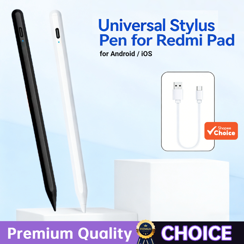 TOILEUM ปากกาสไตลัส Universal สําหรับ Redmi Android iOS Pad ดินสอหน้าจอสัมผัสแบบ Capacitive Smooth No Lag