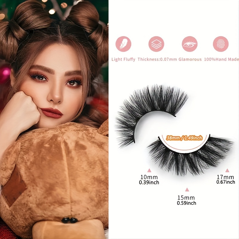 ขนตาปลอมแฮนด์เมด 8D ฟูฟ่อง 14 คู่ – ขนตางอนเล็ก ทรงธรรมชาติ ทรงตามะม่วง เหมาะแต่งตาประจําวัน ราคา ถูกที่สุด ดีลบีเคเค แกลเลอรีภาพที่ 5