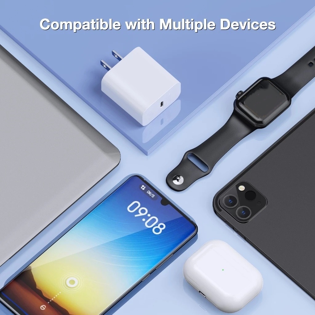 PD 20W 30W หัวชาร์จเร็วพร้อมสายชาร์จเร็วสําหรับ iPhone 14 13 Pro Max ราคา ถูกที่สุด ดีลบีเคเค แกลเลอรีภาพที่ 7