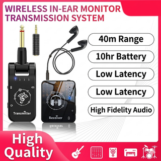 ระบบมอนิเตอร์อินเอียร์ไร้สาย 2.4GHz ความละเอียดสูง 282° เครื…