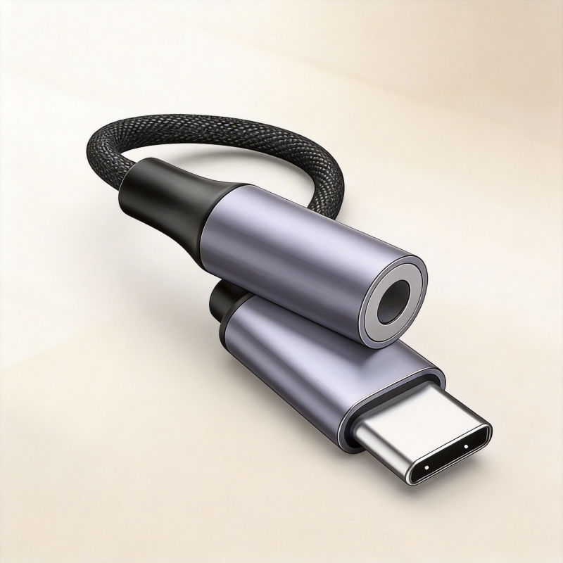 อะแดปเตอร์เสียง Type-C ถึง 3.5 มม. 60W PD Fast Charging DAC ดิจิตอลสําหรับ Apple Android