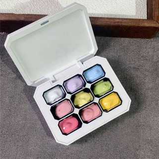 เจลทาเล็บแผ่นเจลภาพวาดไล่โทนสีกาวยาทาเล็บกาวแข็งสีทาสีเจลยาท…