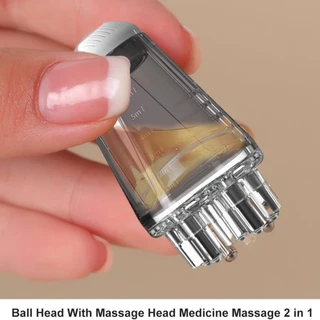 Liquid-Guide Scalp Applicator, Roller Ball Massage สําหรับเซรั่มปลูกผม, แอพพลิเคชั่นที่แม่นยํา, เครื่องมือดูแลทางการแพทย์