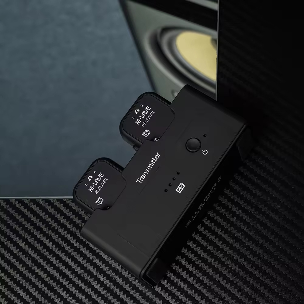 ระบบส่งสัญญาณเสียง M-VAVE WP-12 หูฟังไร้สาย 2.4 GHz