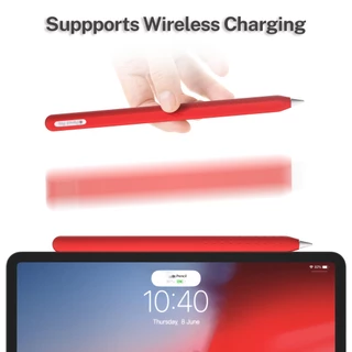 เคสซิลิโคนบางพิเศษสําหรับ Apple Pencil Pro & 2nd Gen - กันลื่น กันกระแทก พร้อมตกแต่งสัญลักษณ์และลวดลายจุด