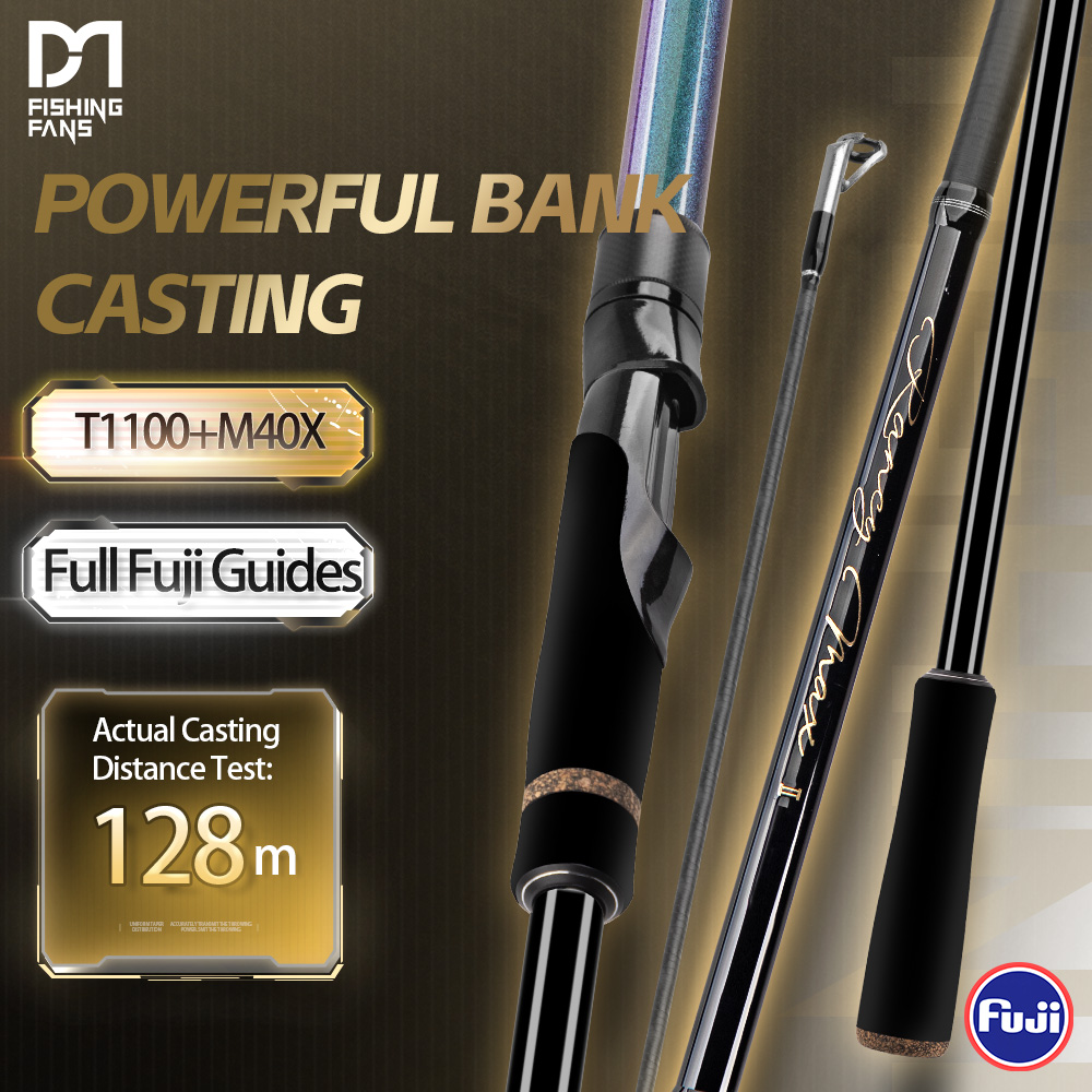 FISHINGFANS Rancy MAX คันเบ็ด 2.58ม. 2.7ม. 3.0ม. 3.3ม. 3.6ม. 3.9ม. รุ่น T1100+M40X Blank O guide แบบ
