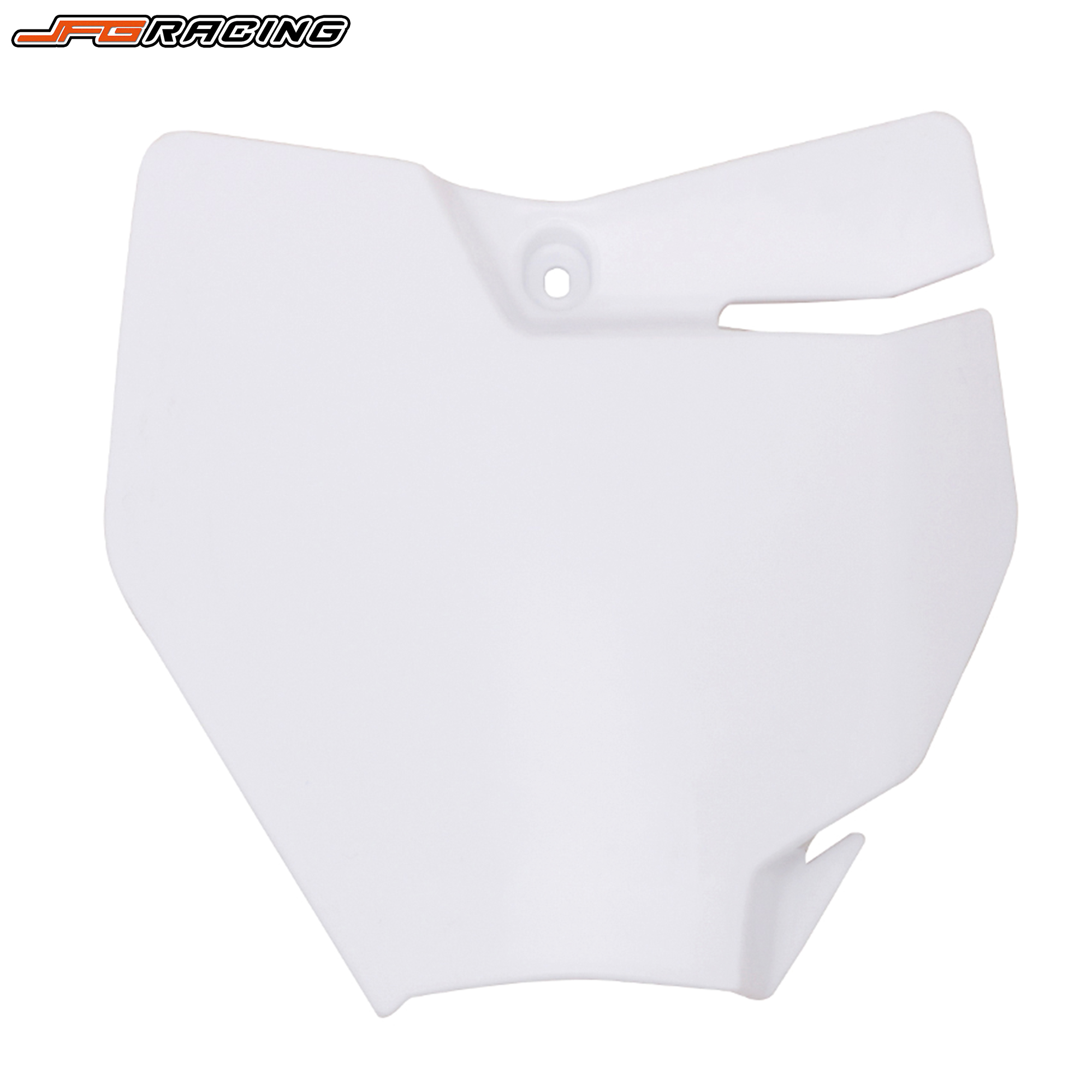 แผ่นป้ายทะเบียนด้านหน้าสีขาวสําหรับอะไหล่อุปกรณ์เสริม KTM SX65 SX65 Mini
