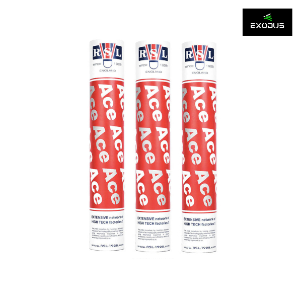 แบดมินตัน: RSL ACE Speed75 ของแท้ 100% ซื้อจากห้าง Parrot บรรจุ 12 ลูก羽毛球 ของใหม่ ล็อตใหม่