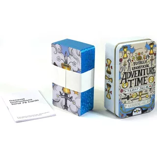 การ์ดเทพพยากรณ์ Adventure Time ฉบับพิเศษในกระป๋องดีบุก สําหรับมือใหม่ทํานายโชคชะตา