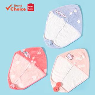 MINISO  ตัวละครซานริโอ - นุ่ม ดูดซับน้ําได้ดี และแห้งเร็ว หม…