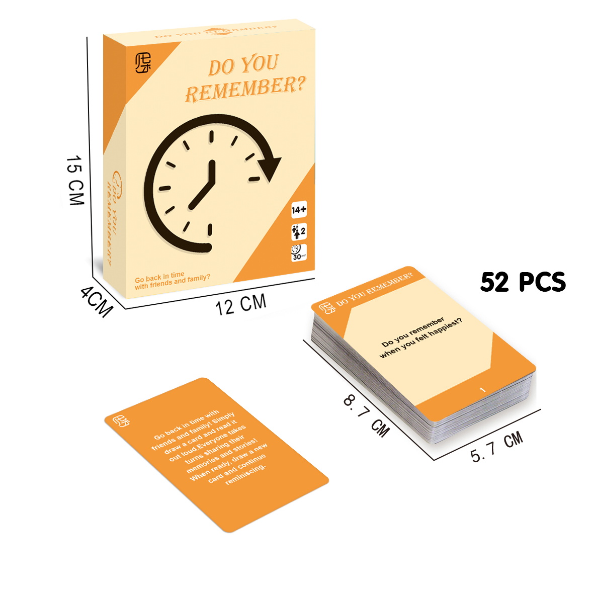 Do You Remember การ์ดเกมพร้อมการ์ด 52 ใบสําหรับวันที่กลางคืนปาร์ตี้หลายคน Fun Holiday Summer