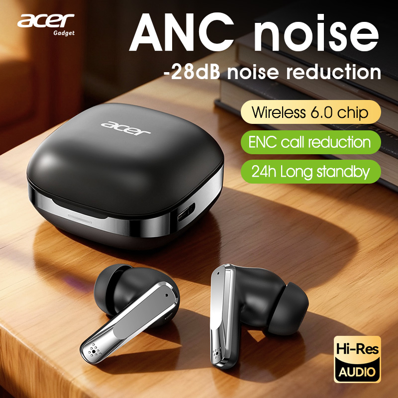 Acer โอ้646 หูฟัง TWS คลิปเปิดหูกันน้ําเสียงไฮไฟการเชื่อมต่อหลายอุปกรณ์สบายกีฬาวิ่งหูฟังชุดหูฟังสําห