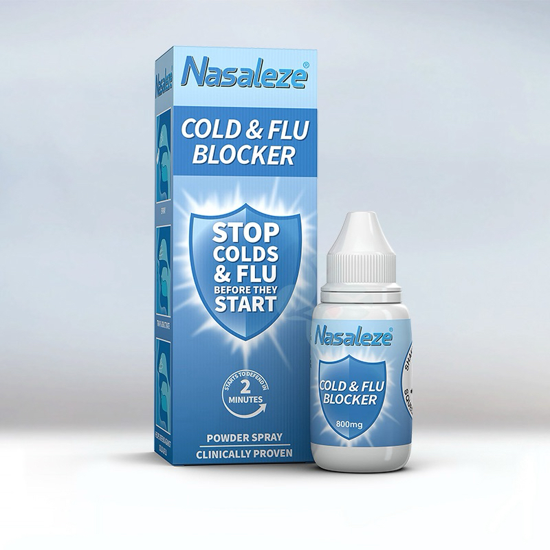 Nasaleze Travel สเปรย์พ่นจมูกชนิดผง ขนาด 800 mg
