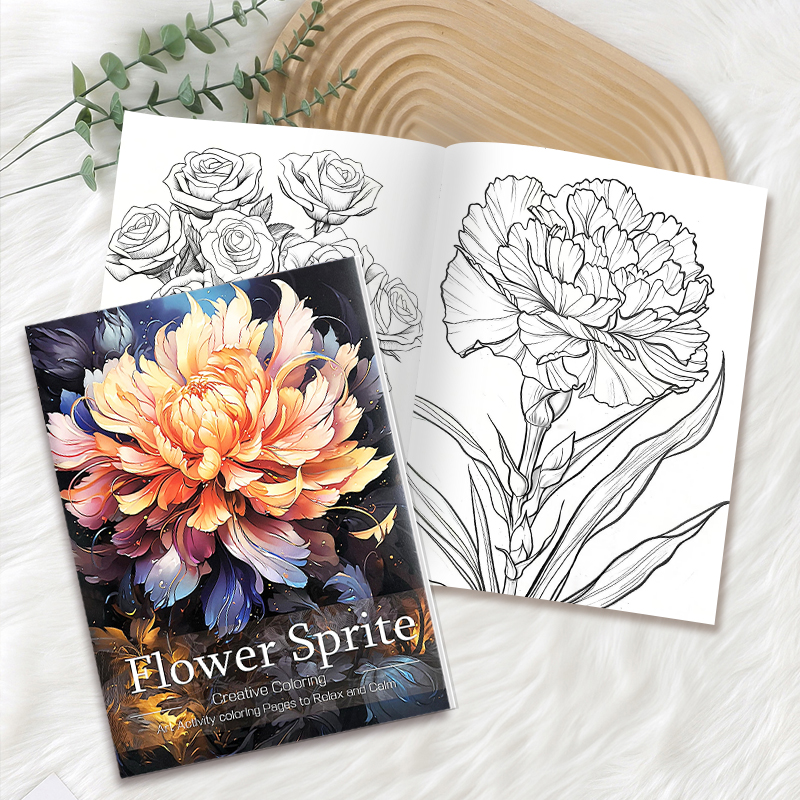 อัลบั้มระบายสีคลายเครียดสําหรับผู้ใหญ่ A4 Sketch Book 1PCS 180G กระดาษสีน้ําระดับพรีเมียม ราคา ถูกที่สุด ดีลบีเคเค แกลเลอรีภาพที่ 7