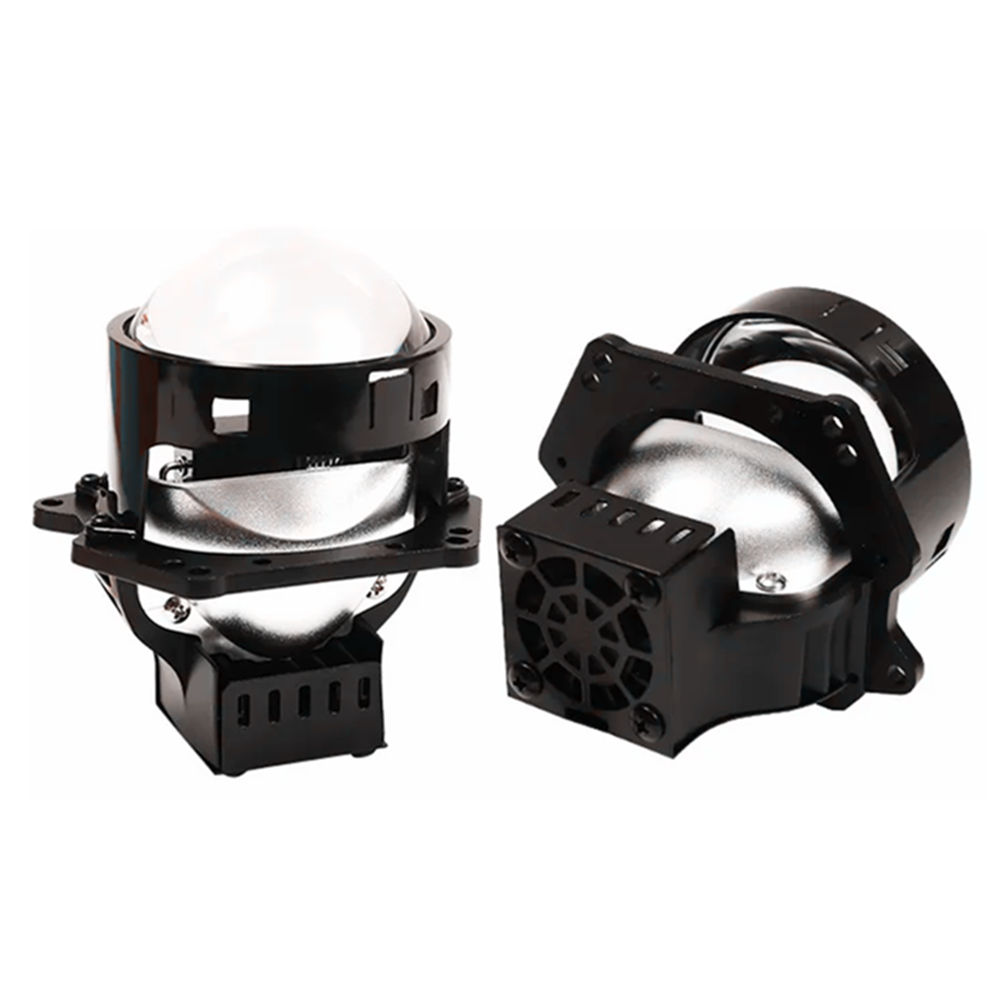 Universal 60W 3 นิ้ว Bi-LED 40000LM เลนส์โปรเจคเตอร์สําหรับไฟหน้า H4 H7 9005 9006 Retrofit