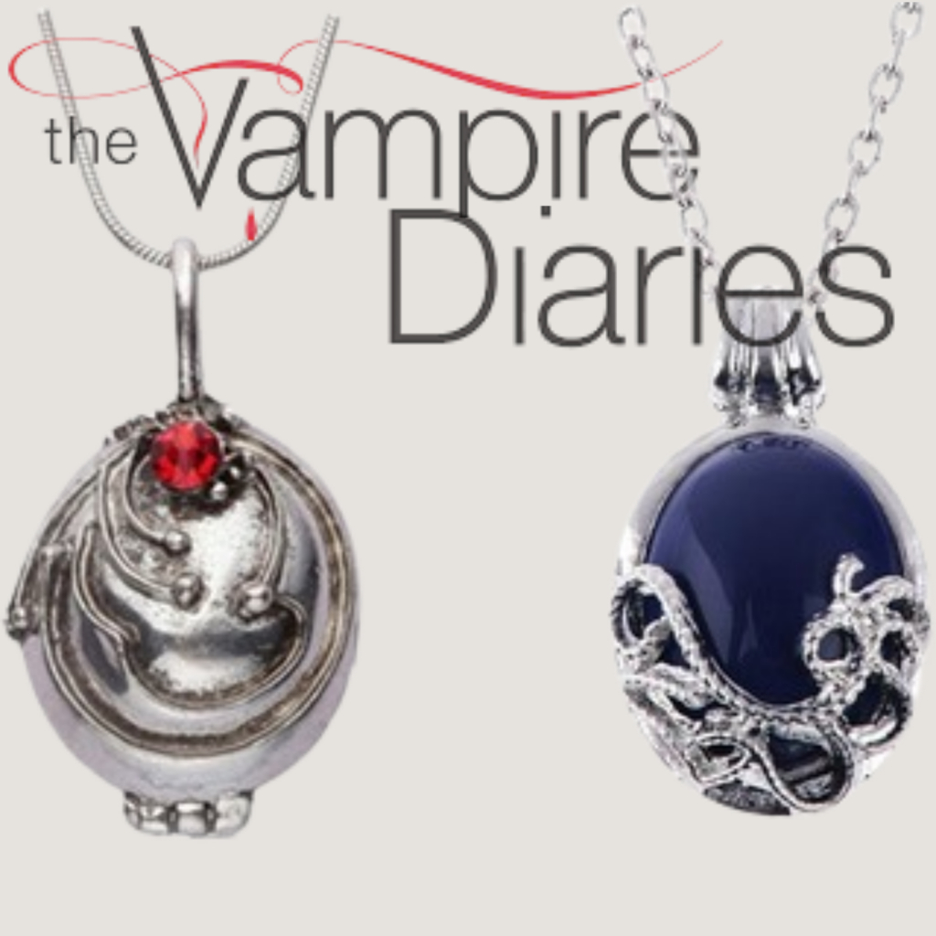 TVD แวมไพร์ Diaries เอเลน่า Gilbert Katherine Pierce Verveine จี้สร้อยคอชุดสําหรับแฟนๆคอสเพลย์ของขวั