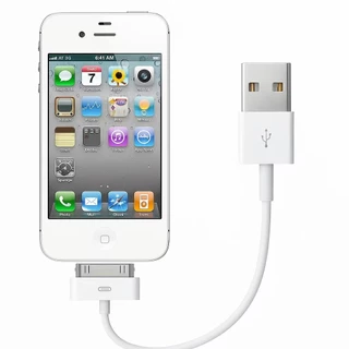 อะแดปเตอร์สายชาร์จโทรศัพท์มือถือ 30 Pin แบบสัมผัสนาโน พอร์ต Usb สําหรับ IP 4 4s 3G 3GS IPad 1 2 3 Pod