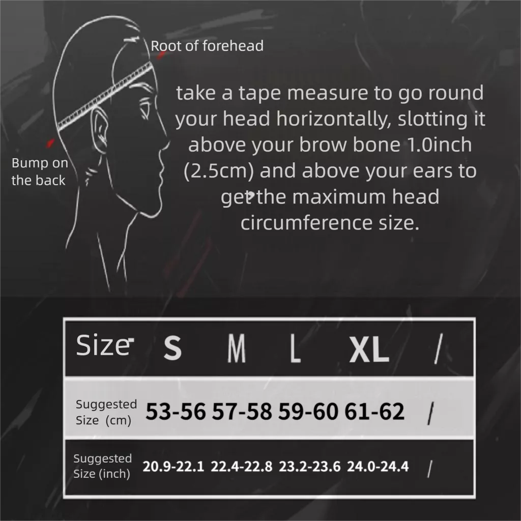 หมวกกันน็อคแบบเต็มหน้าสีดําด้าน DOT Certified Aerodynamic Double Tail Wing thumbnail 10