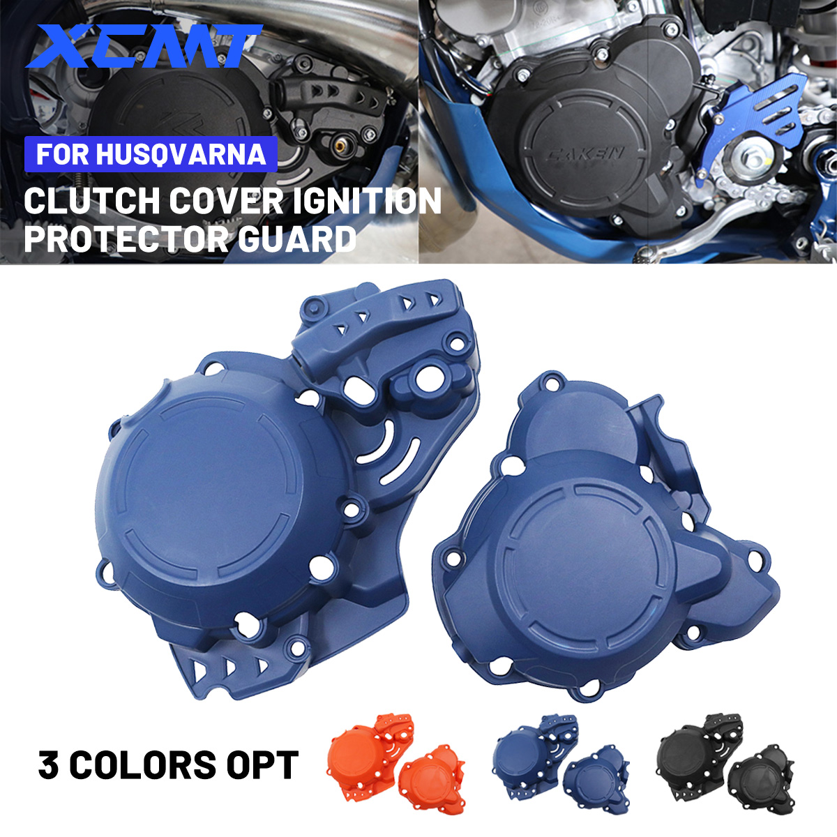 Husqvarna TE TC TX 250 300 2017-2023 Magneto & Clutch Protector Cover