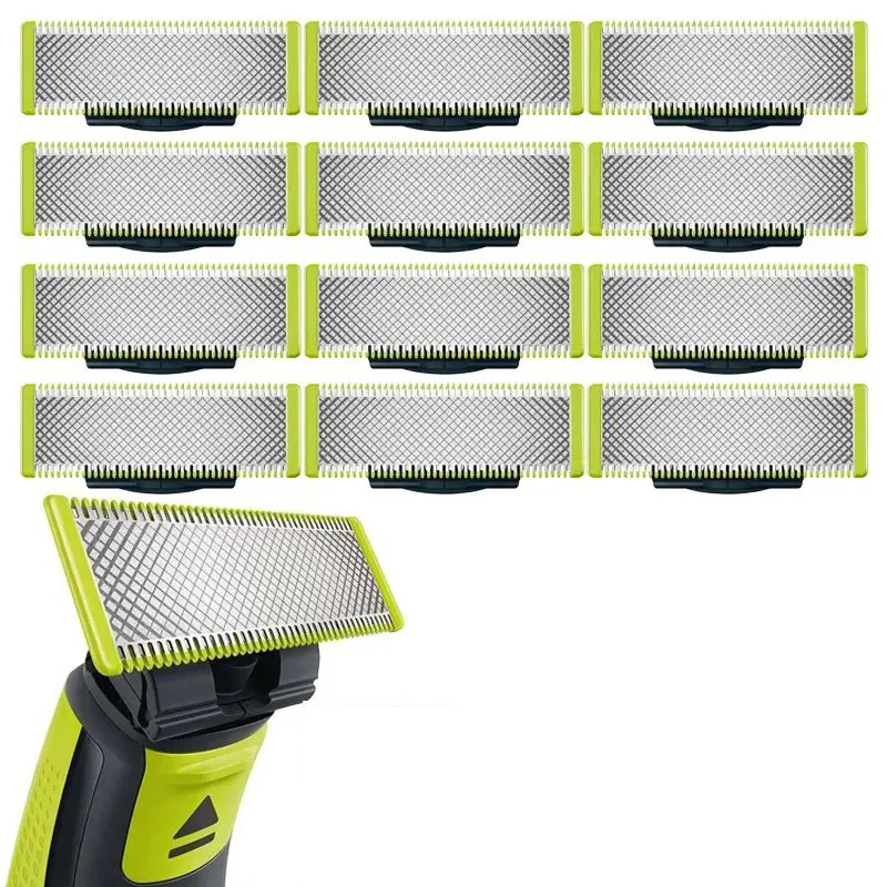 เหมาะสําหรับเปลี่ยนหัวมีดโกนแบบ T-Blade สําหรับ OneBlade QP2523 2527 6523 2520 2523 2630 6520